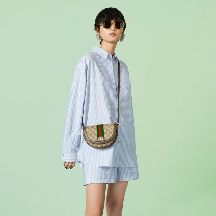 GG Ophid Horseshoe Bag