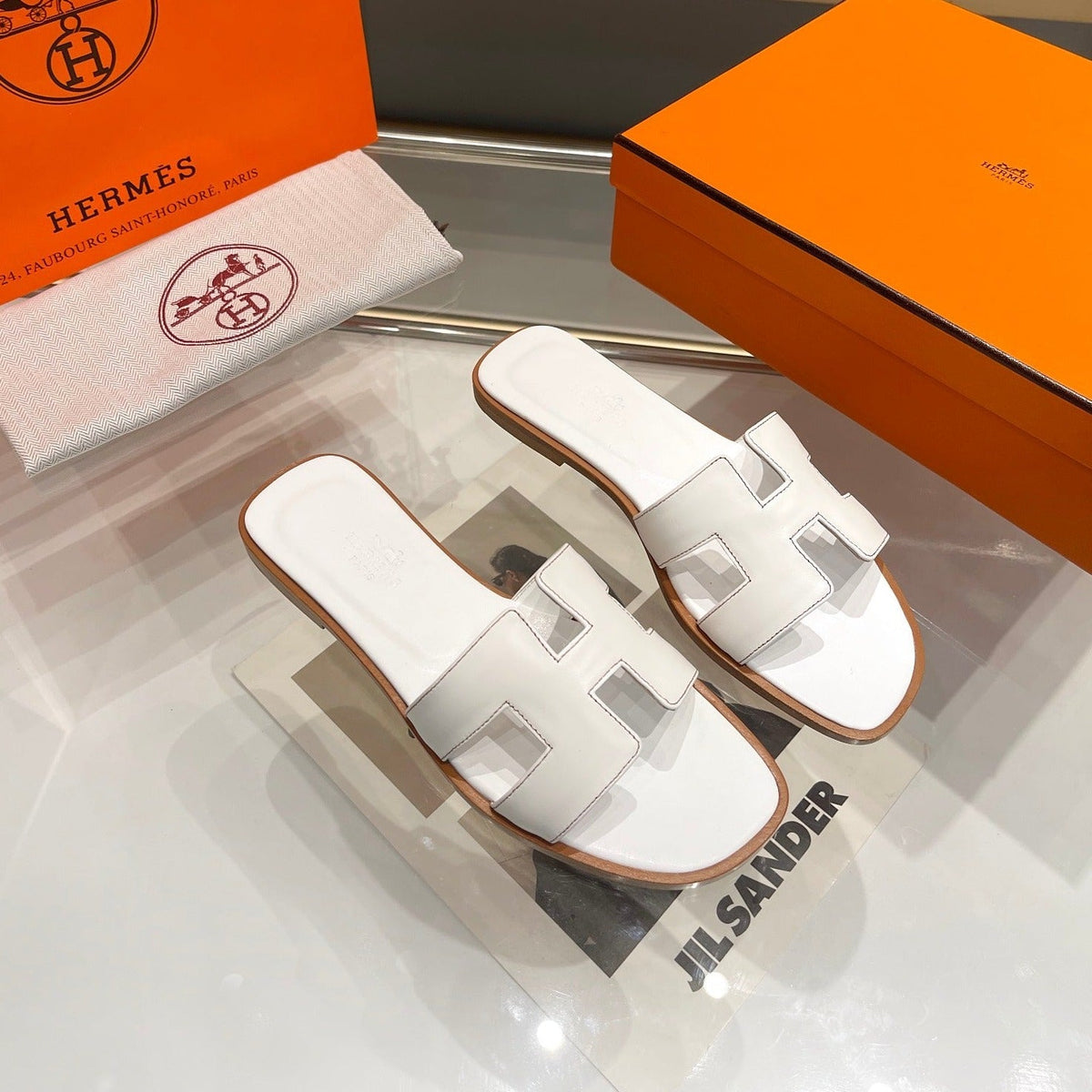 Hermè* new 1:1 vip slippers