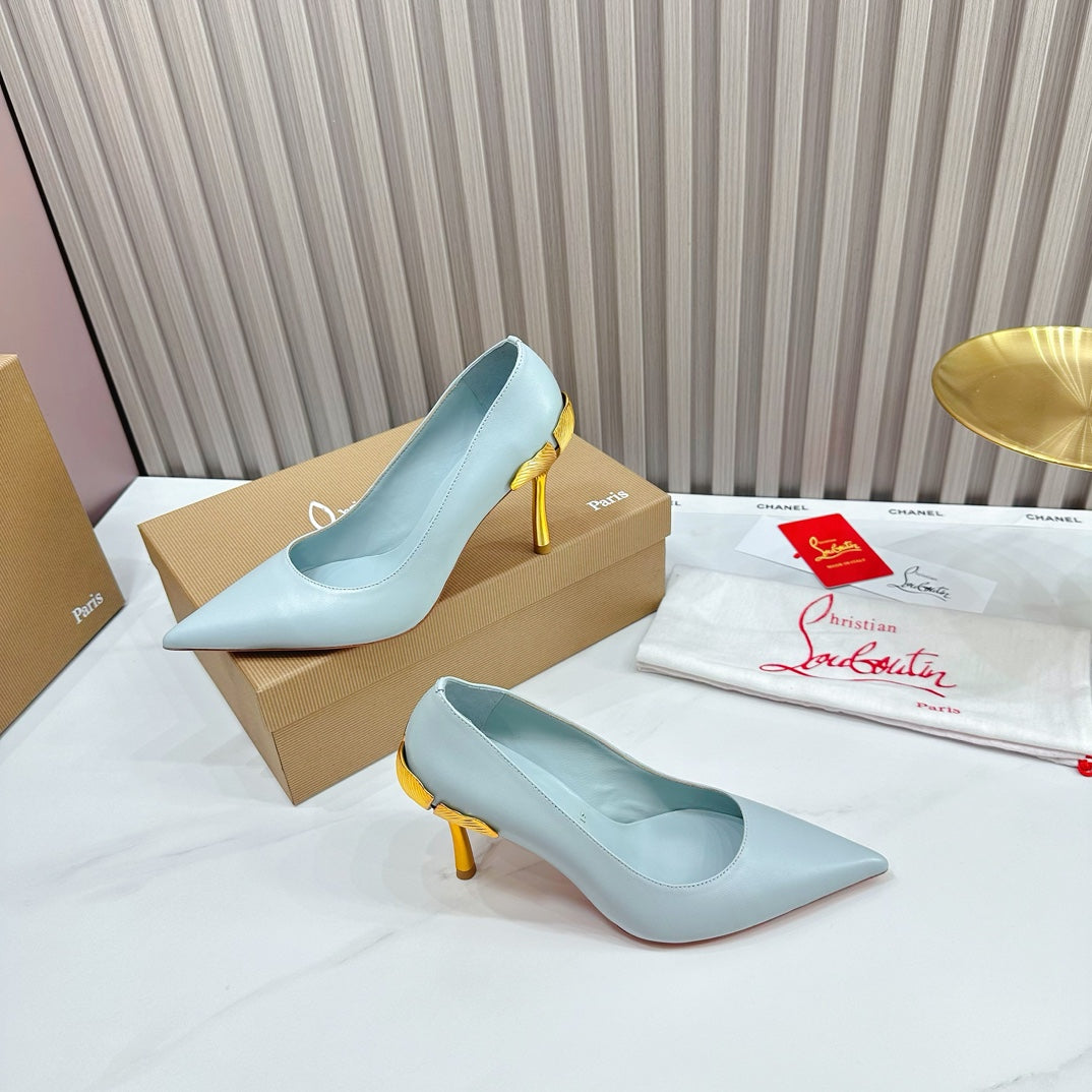 CHRIS* LOUB* 24SS red bottom high heels 1:1 VIP