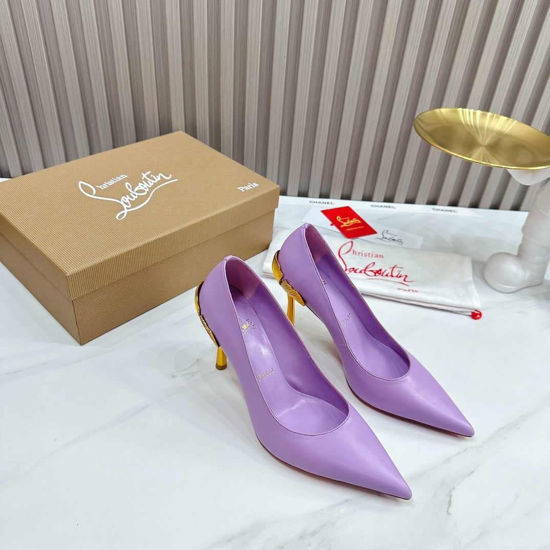 CHRIS* LOUB* 24SS red bottom high heels 1:1 VIP