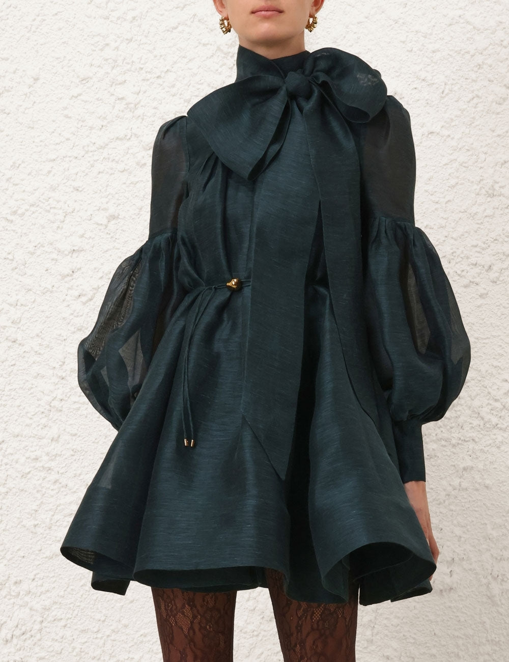 ZIMMERM* Silk Ribbon Dress