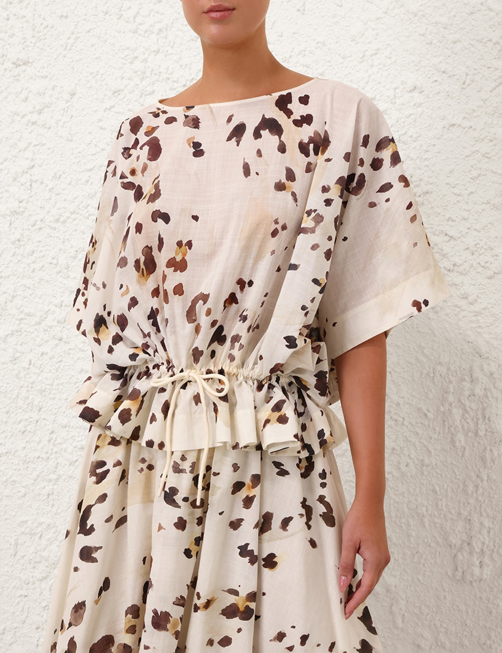 ZIMMERM* LEOPARD PRINT LOUNGE SET