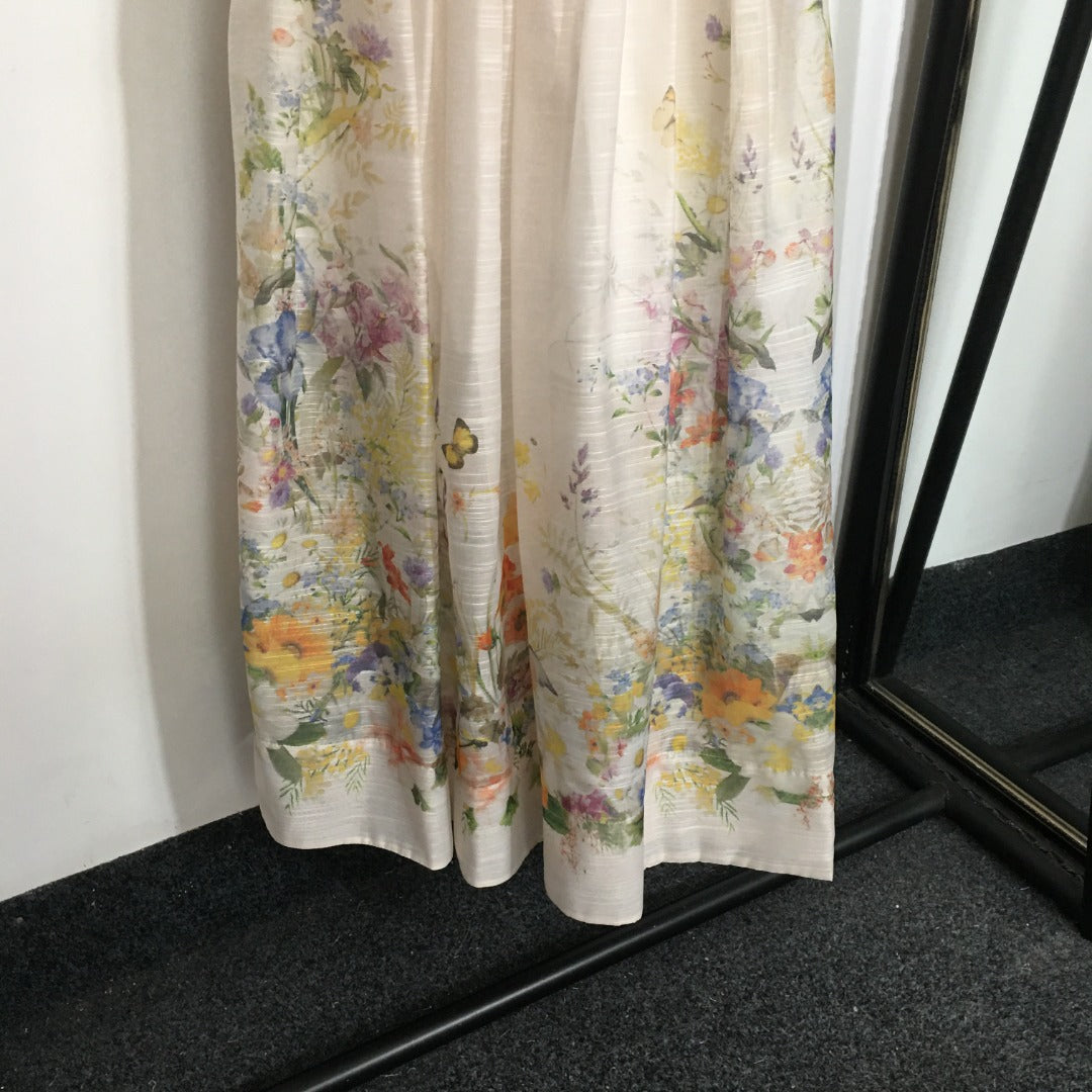 ZIMMERM* Colorful Printed Suspender Dress