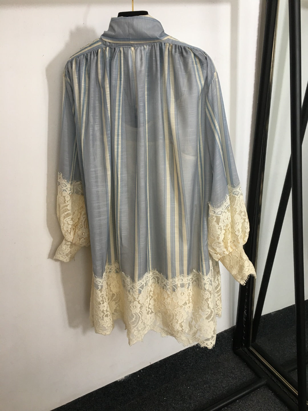 ZIM* New Heavy Lace Splicing Dress