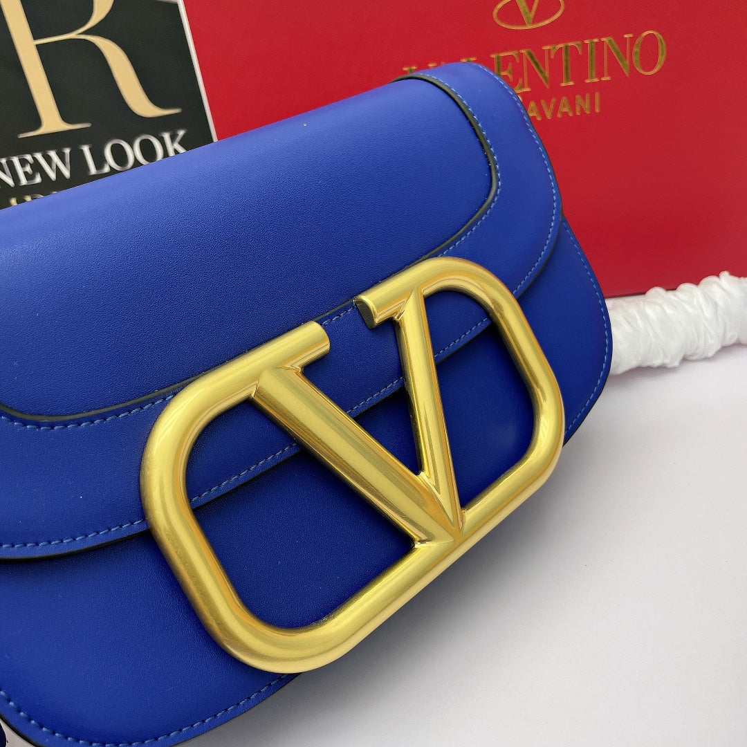 Valent*Large Metal Logo Bag