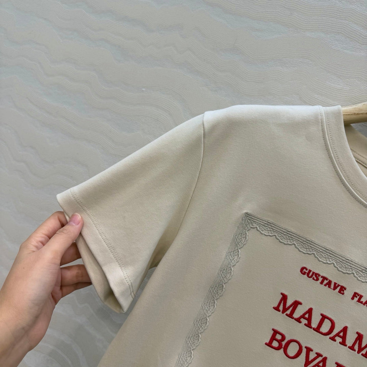 Dior 2026 New Collection Embroidered Cotton T-shirt