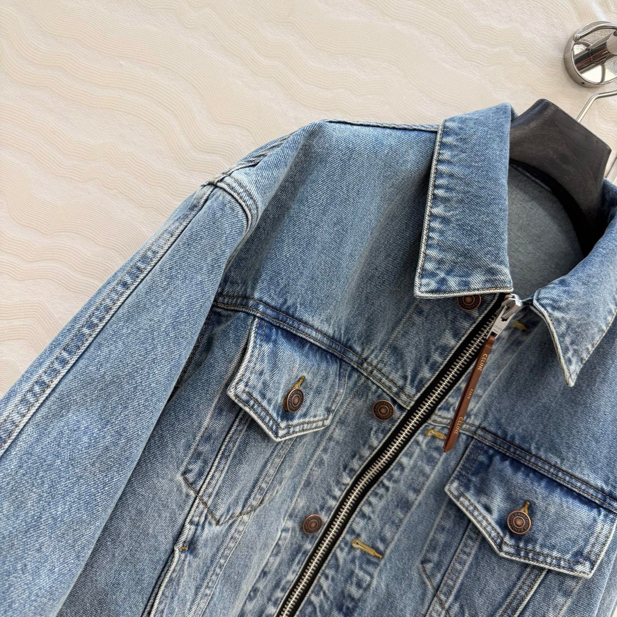 Celine double-zip denim jacket