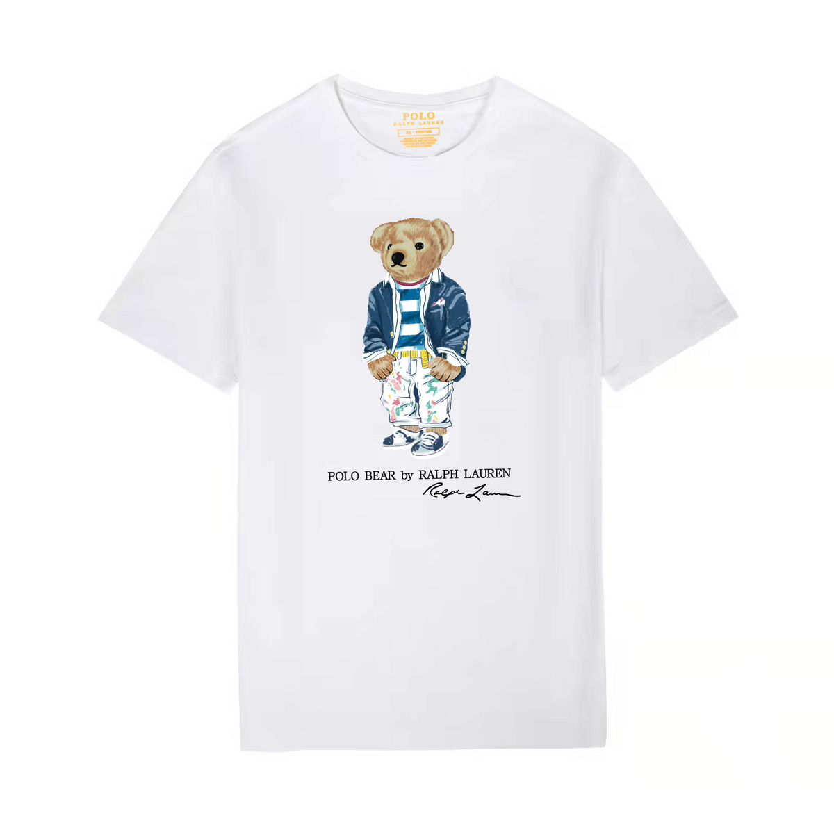 Ralph Laur* Bear Print T-Shirt