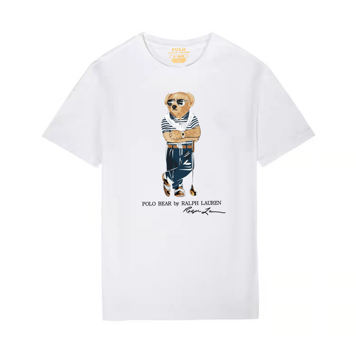 Ralph Laur* Bear Print T-Shirt