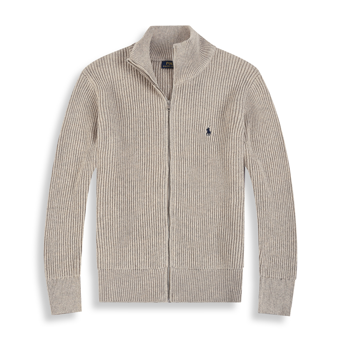 Ralph Lauren* Zipper Thickened (Wool) Sweater
