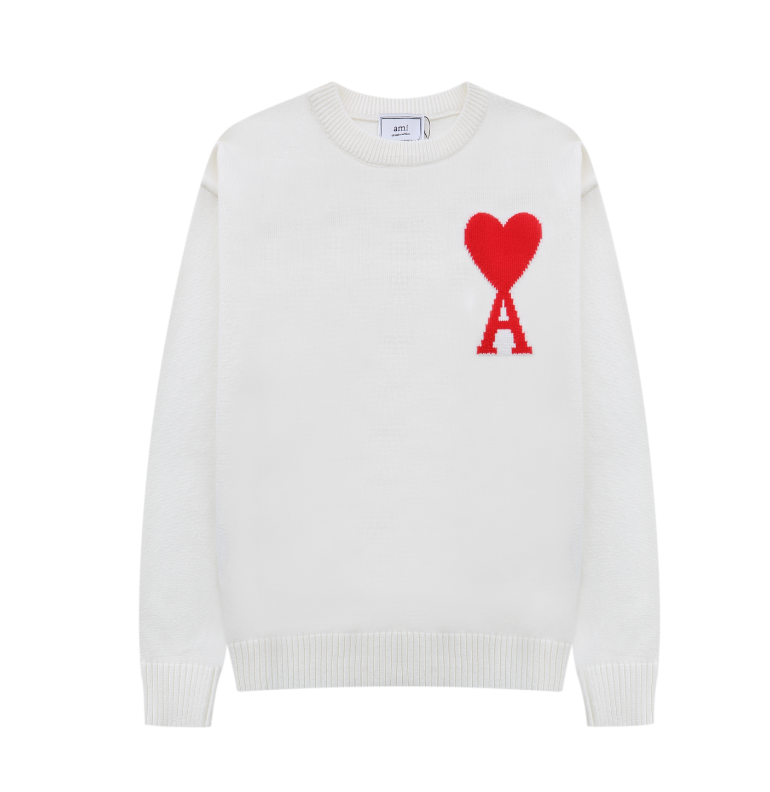 AM* Loose Crew Neck Sweater (20 Colors)