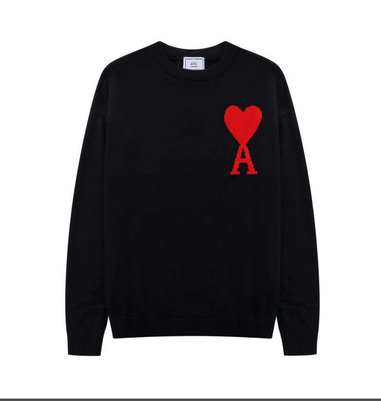 AM* Loose Crew Neck Sweater (20 Colors)
