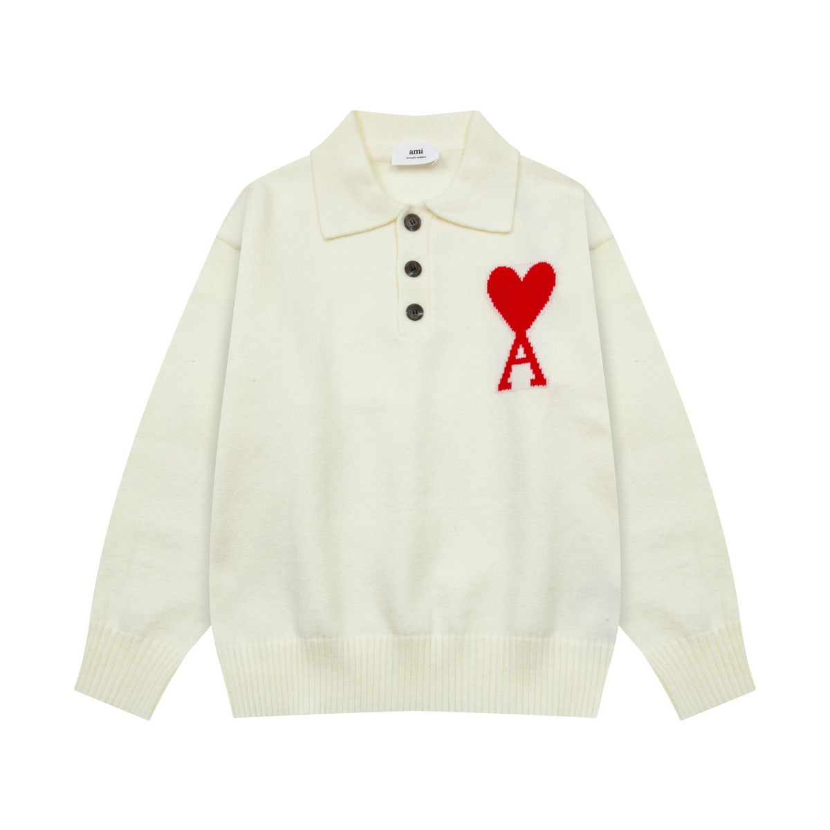 AM* POLO NECK PULLER SWEATER