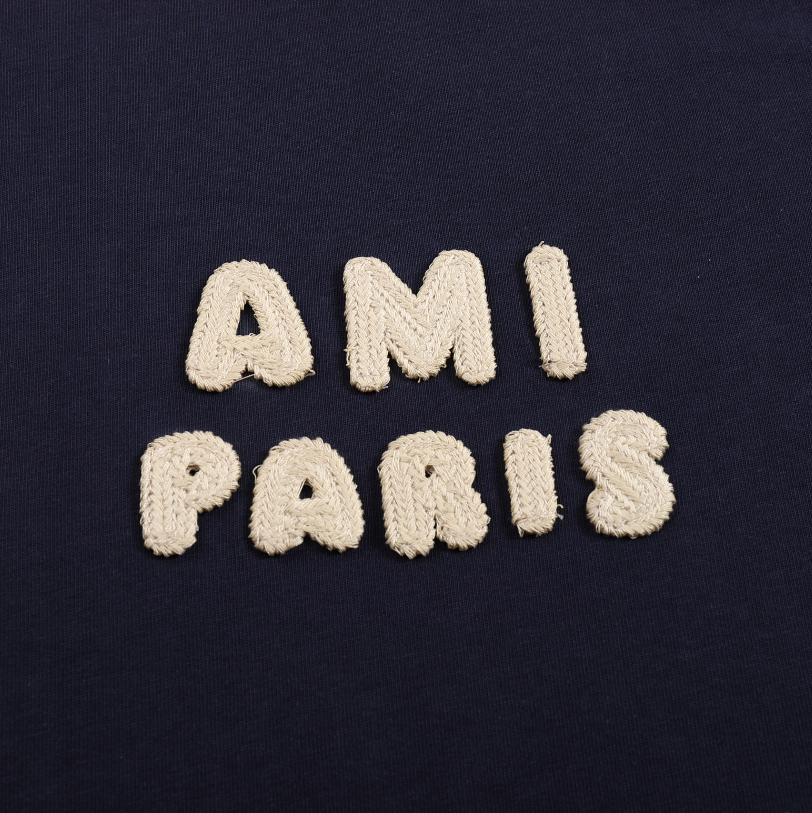 AM* 25SS Cotton Embroidered T-shirt