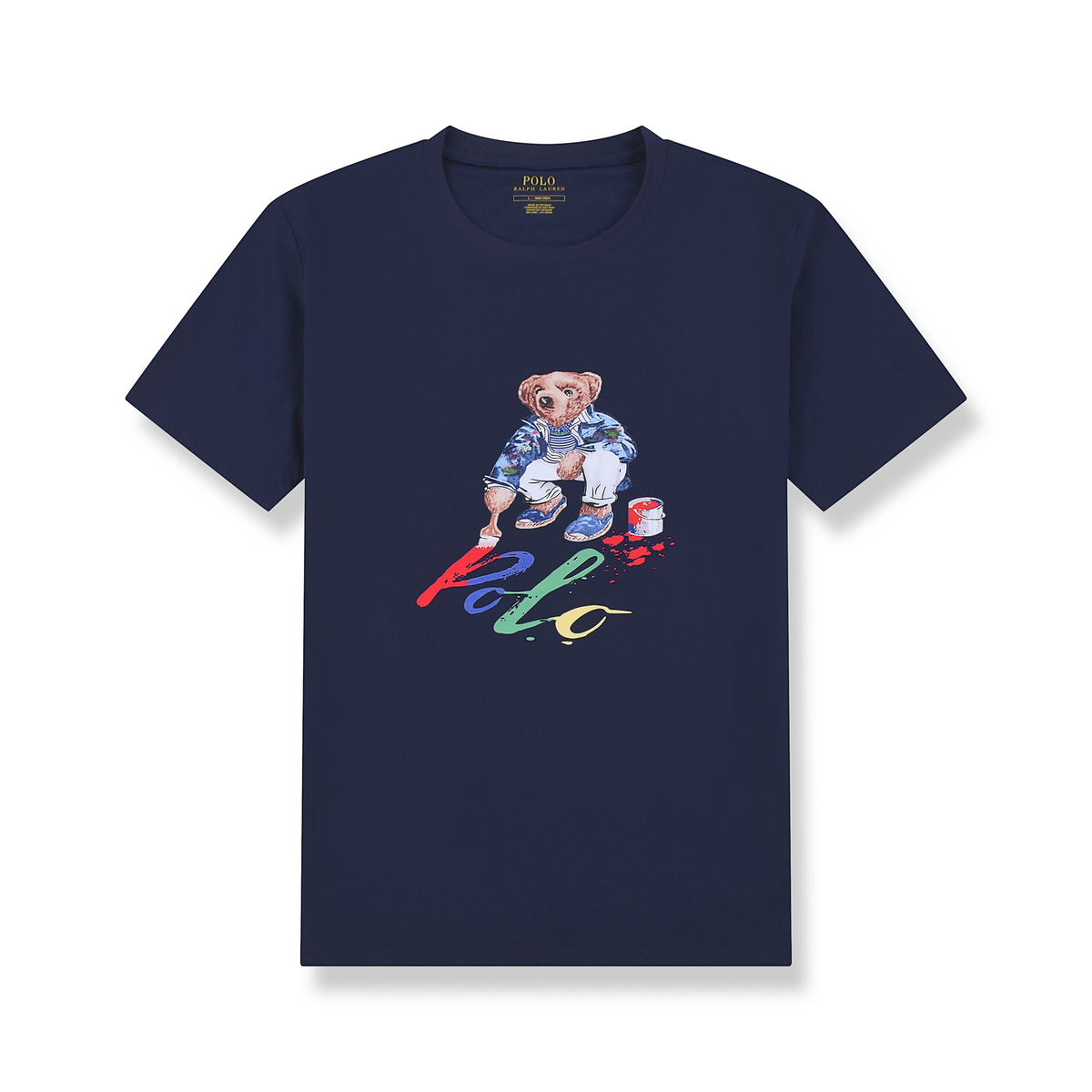 Ralph Laur* Bear Print T-Shirt