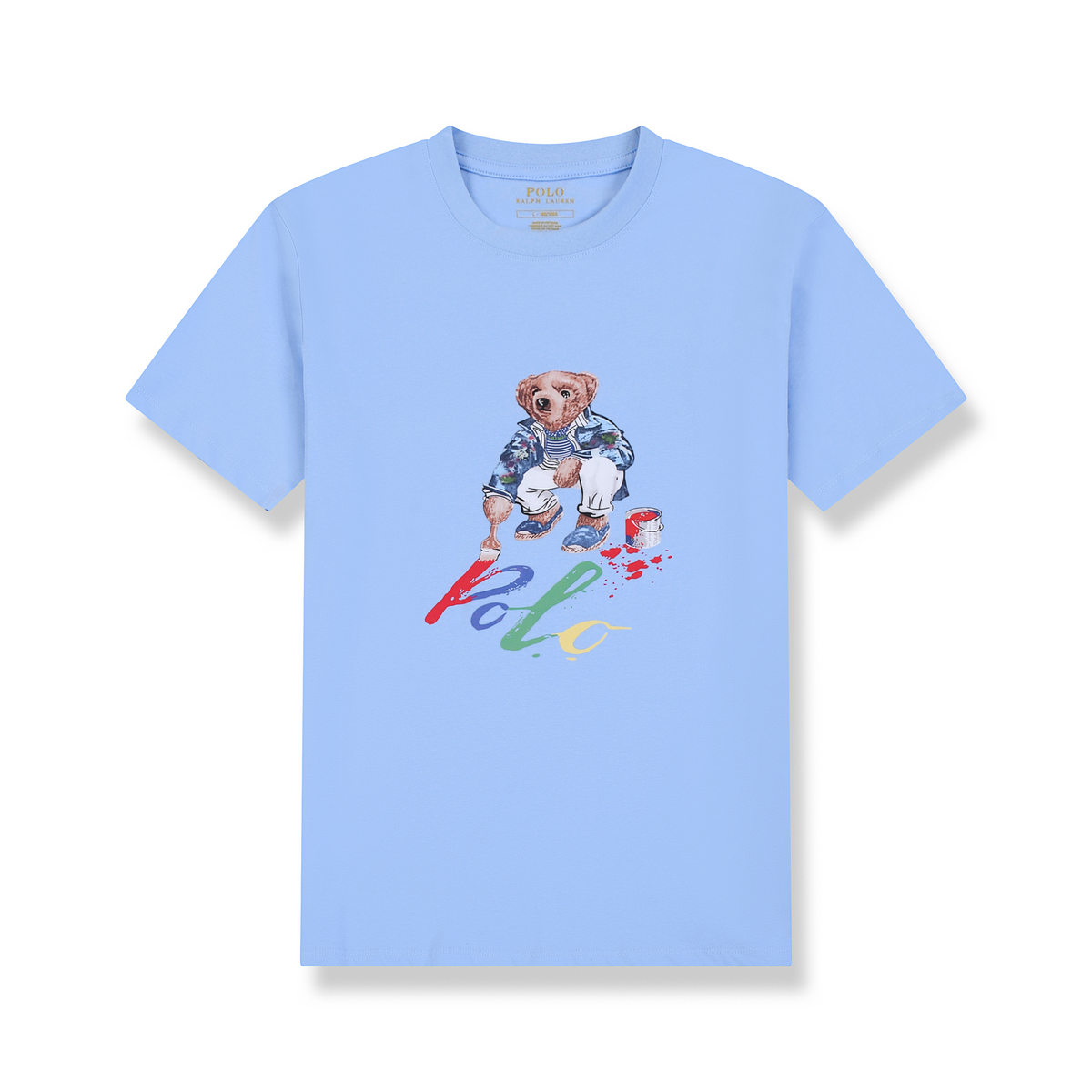 Ralph Laur* Bear Print T-Shirt