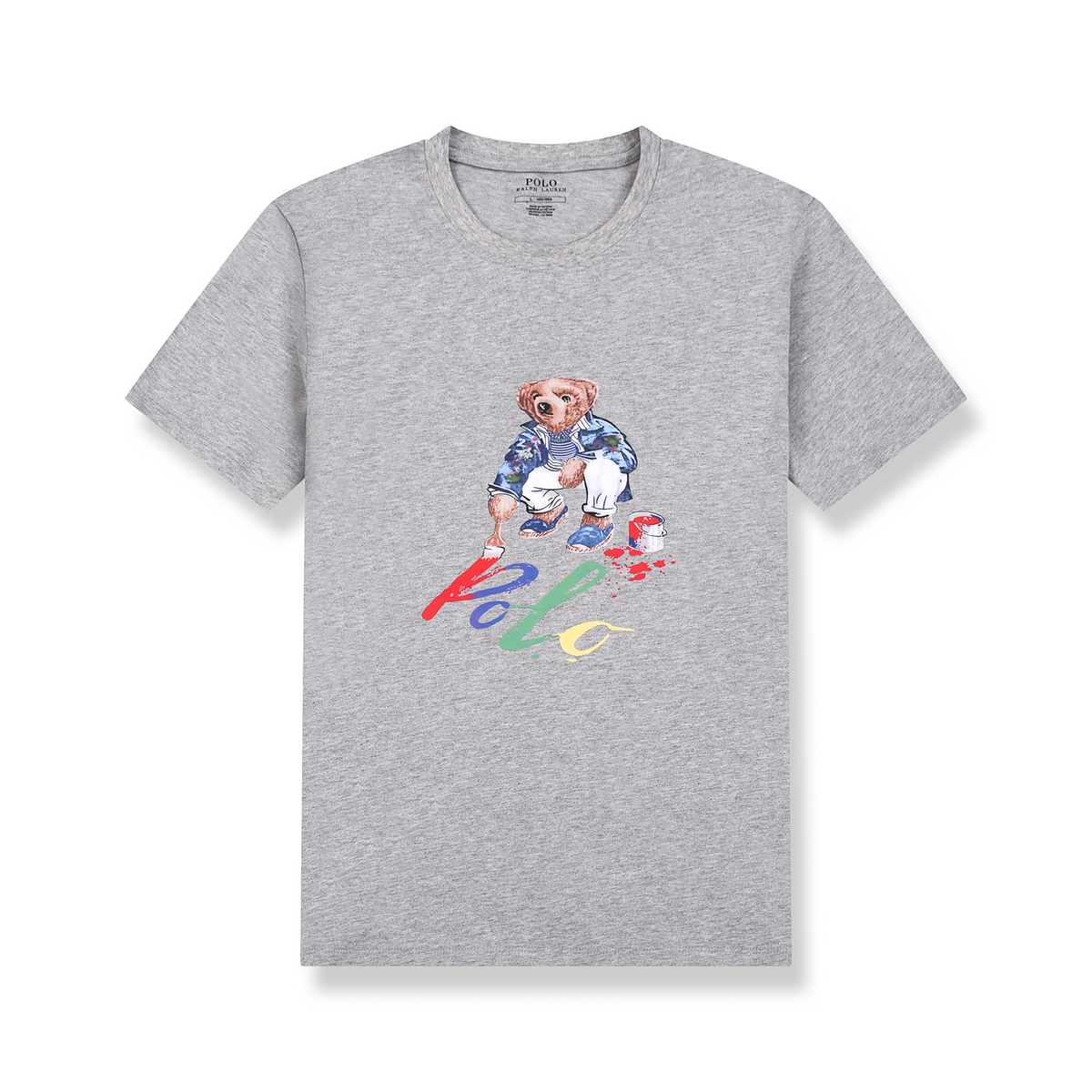 Ralph Laur* Bear Print T-Shirt