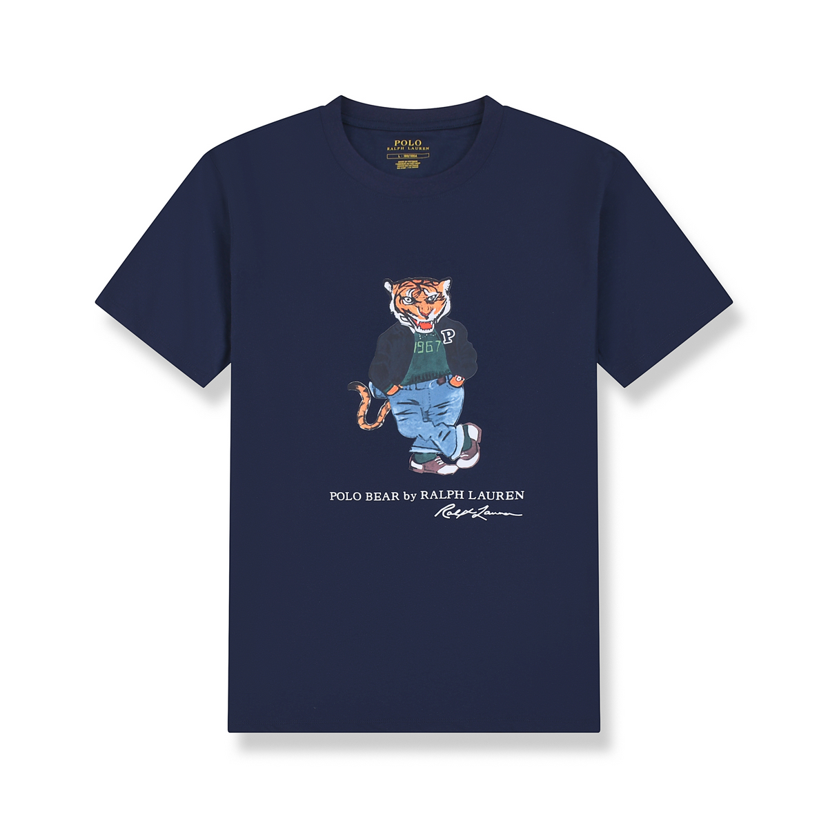 Ralph Laur* Bear Print T-Shirt