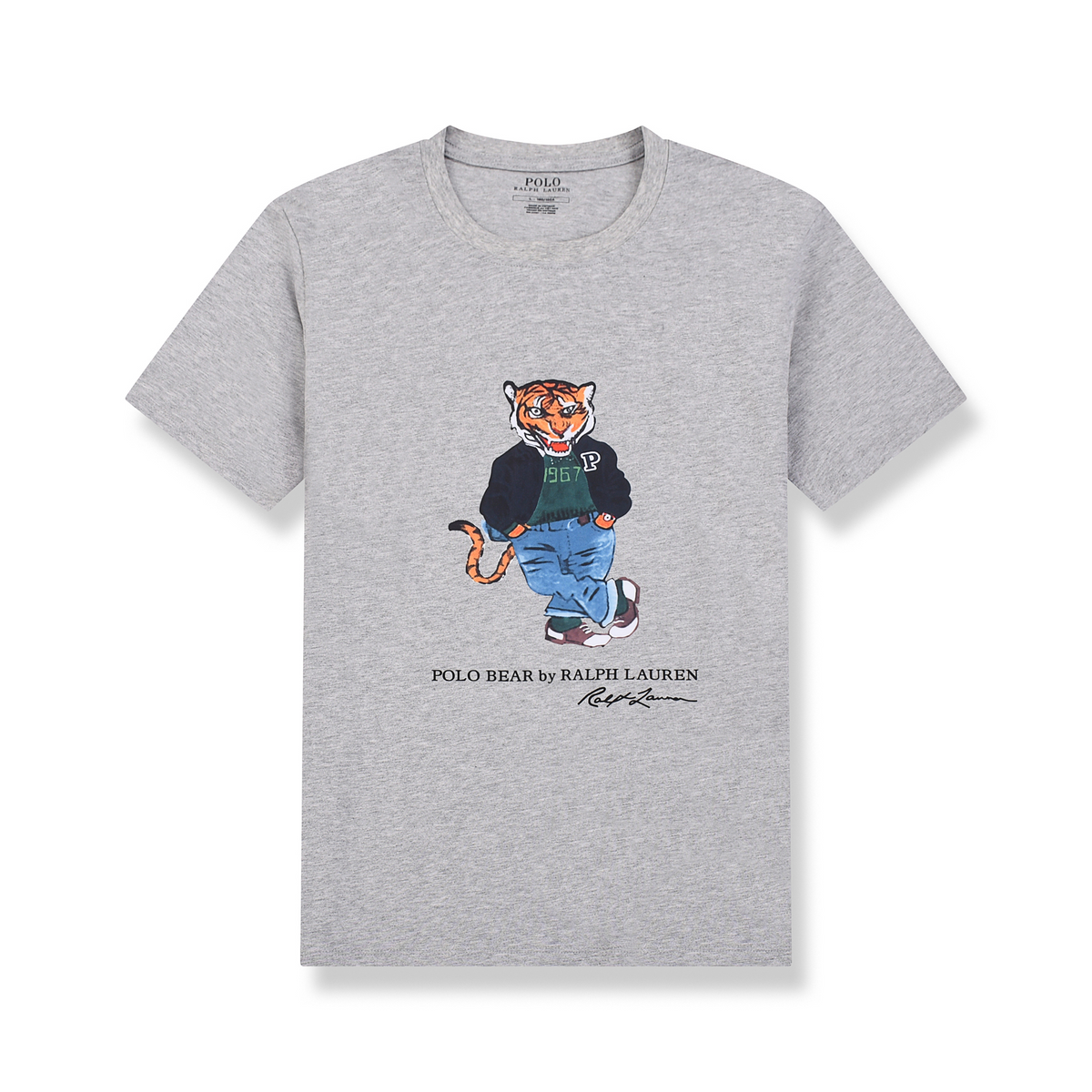 Ralph Laur* Bear Print T-Shirt
