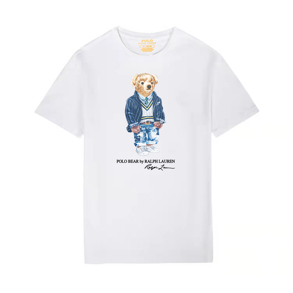 Ralph Laur* Bear Print T-Shirt