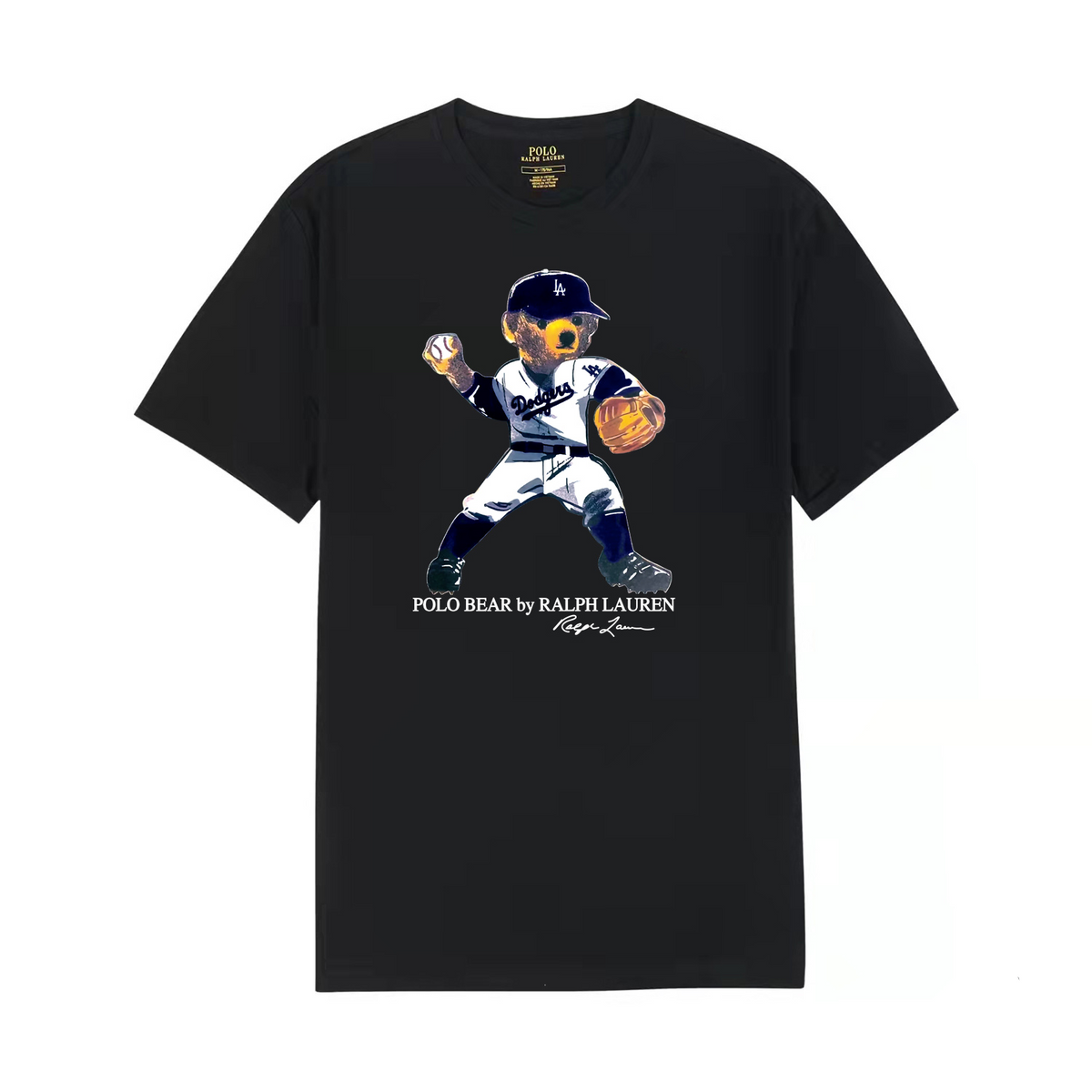 Ralph Laur* Bear Print T-Shirt