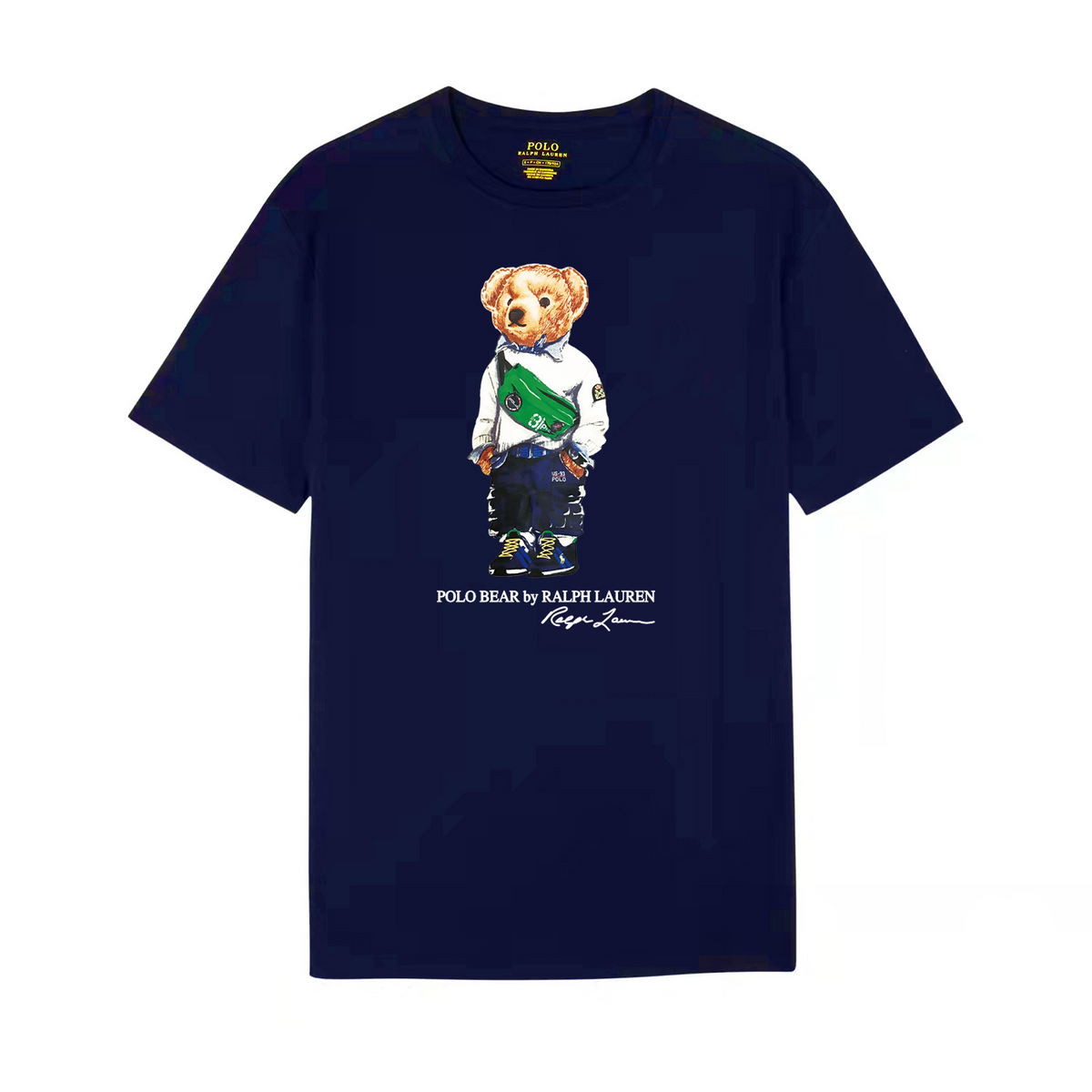 Ralph Laur* Bear Print T-Shirt