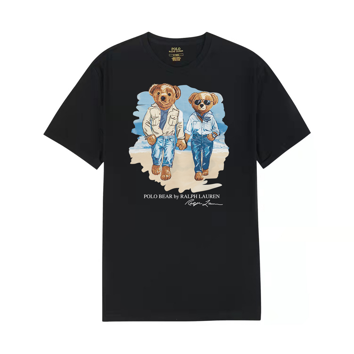 Ralph Laur* Bear Print T-Shirt