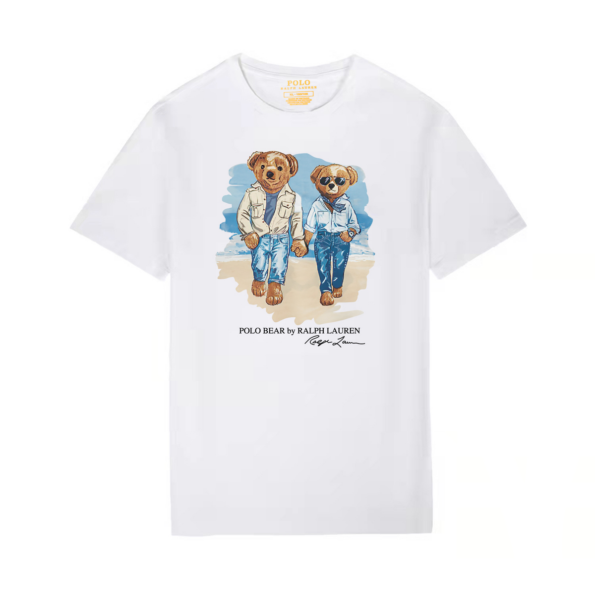 Ralph Laur* Bear Print T-Shirt