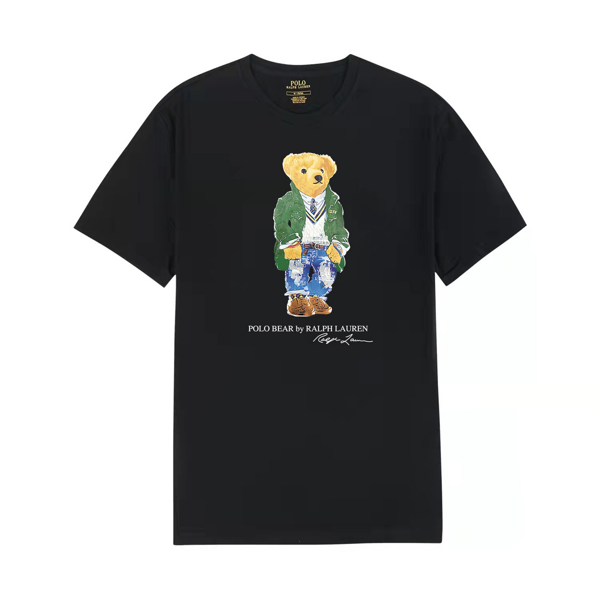 Ralph Laur* Bear Print T-Shirt