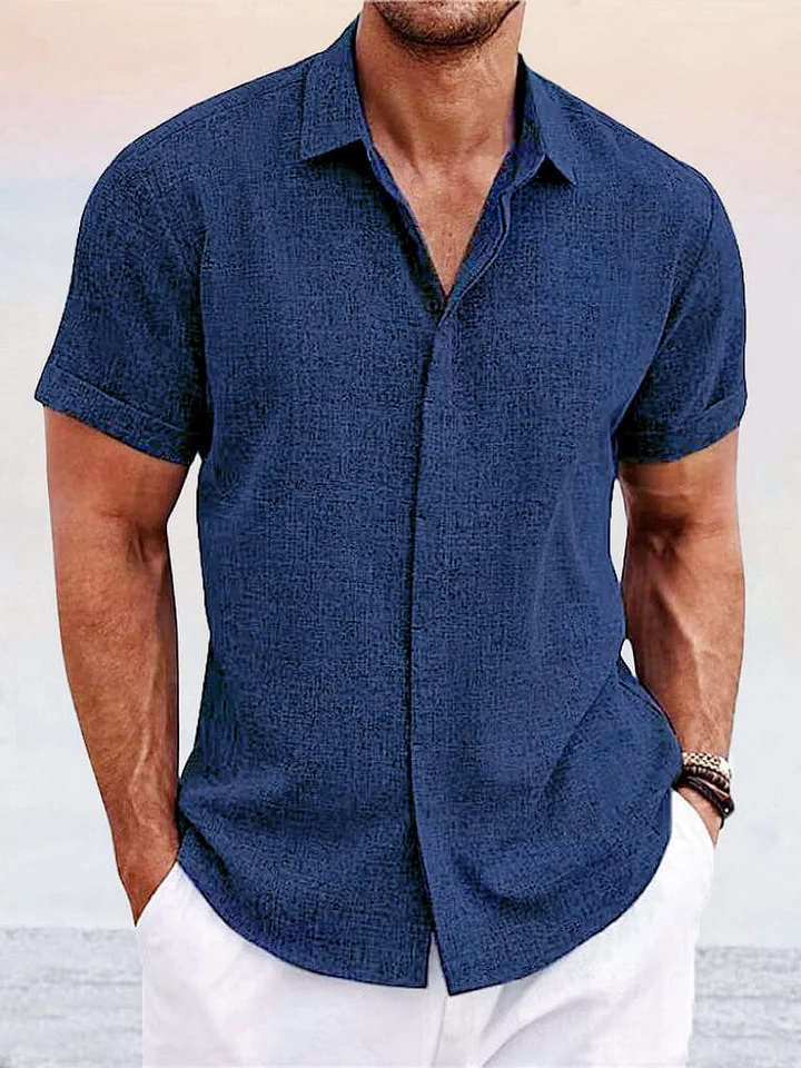 Casual Cotton Linen Shirt
