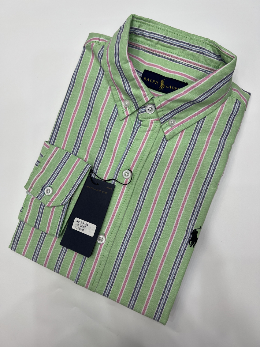 POLO Cotton Oxford Long Sleeve Shirt
