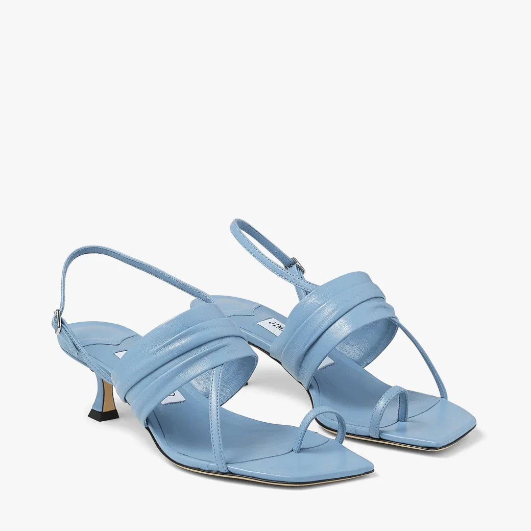 JC**  1: 1 VIP Latte Nappa Leather Sandals