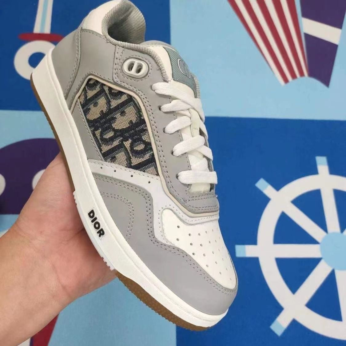 2023 D embroidered sports board shoes