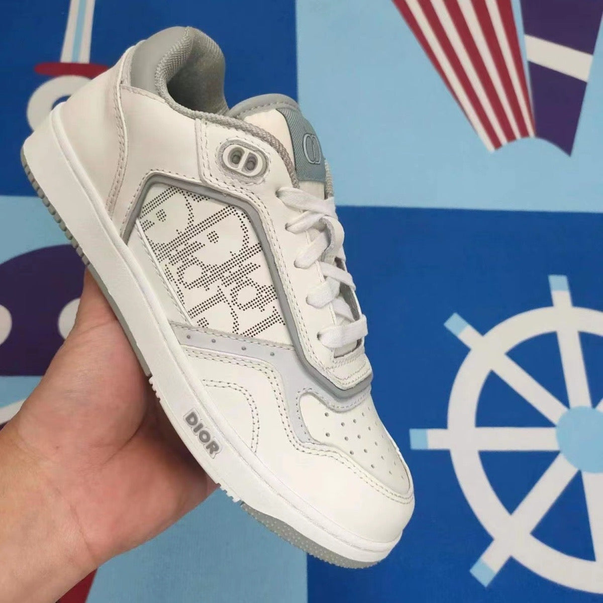 2023 D embroidered sports board shoes