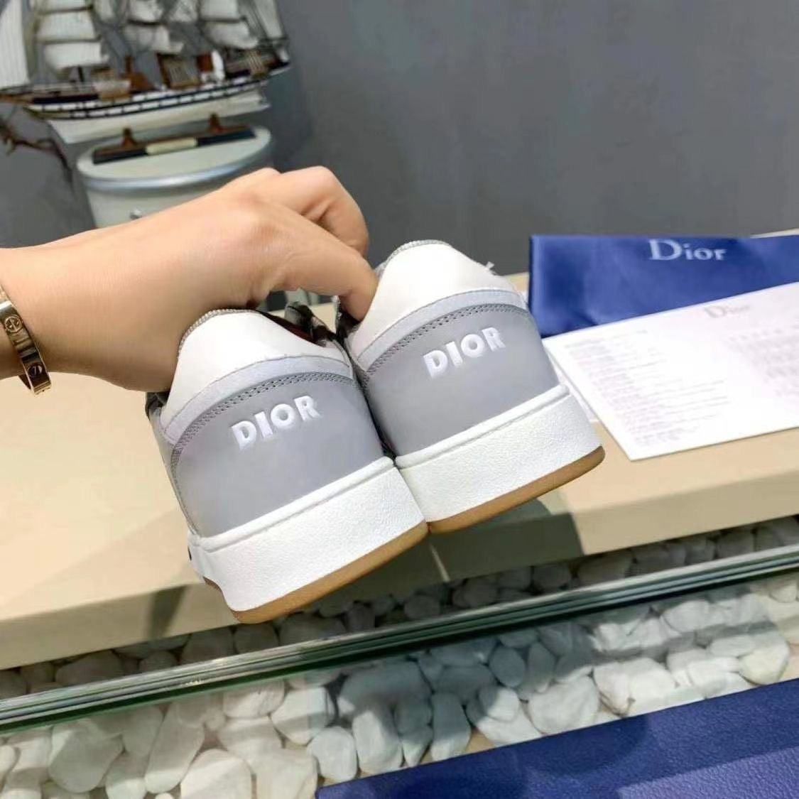 2023 D embroidered sports board shoes