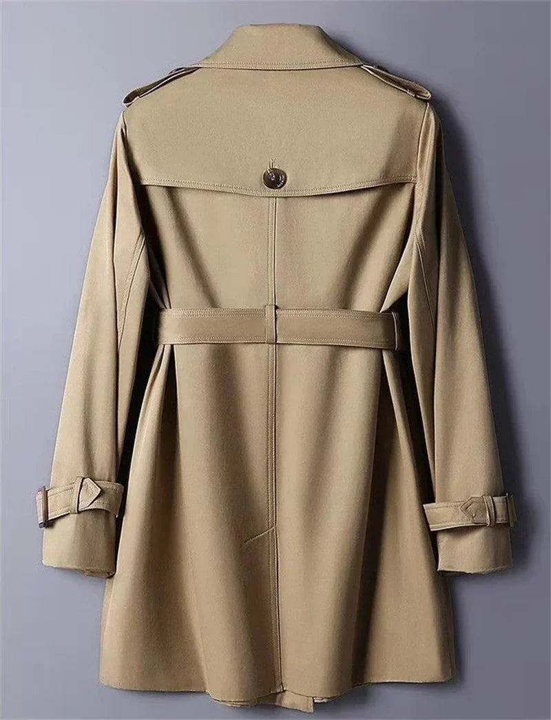 Women's Valencia double-breasted trench coat