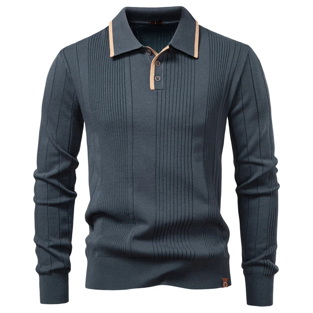 Langford Knit Polo Shirt