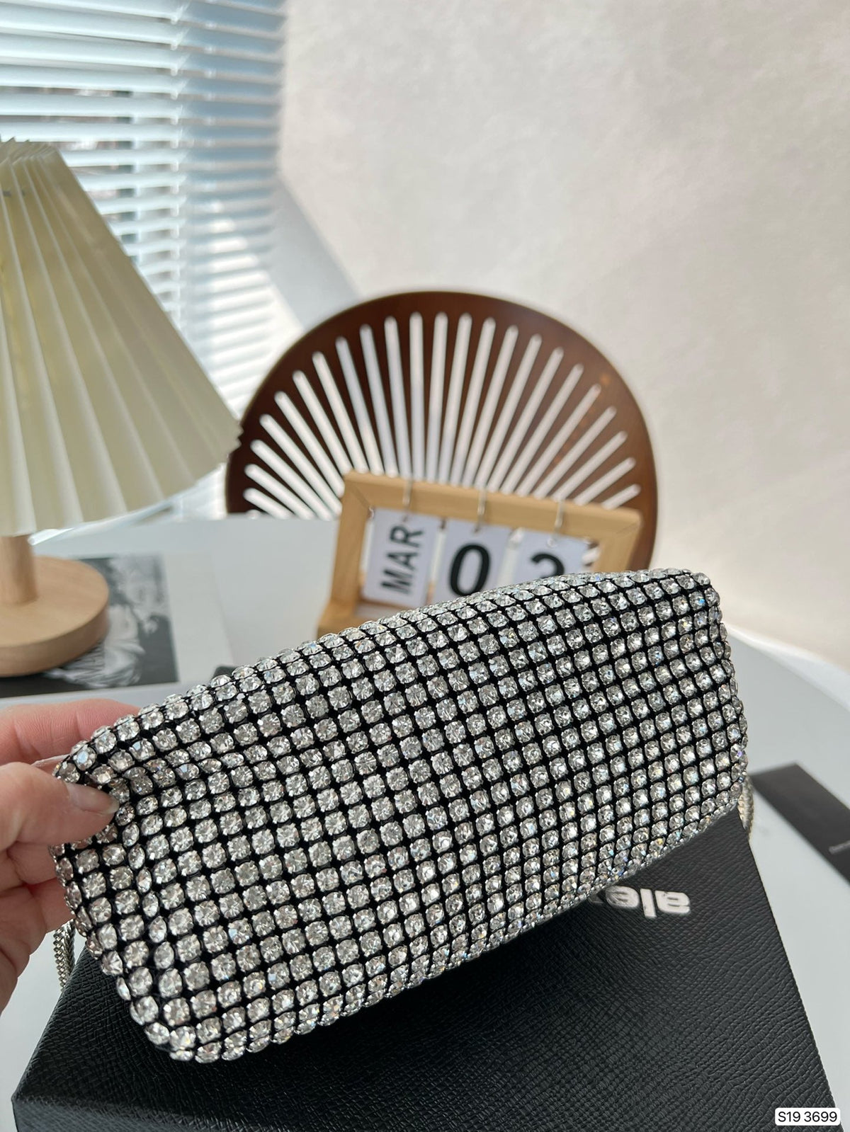 **Wang new full diamond bag