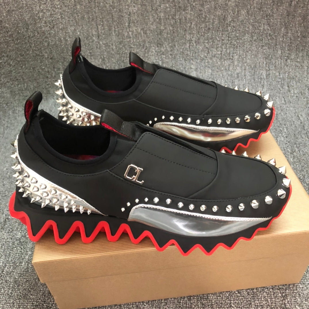 CL new  1: 1 VIP red sole shoes shark