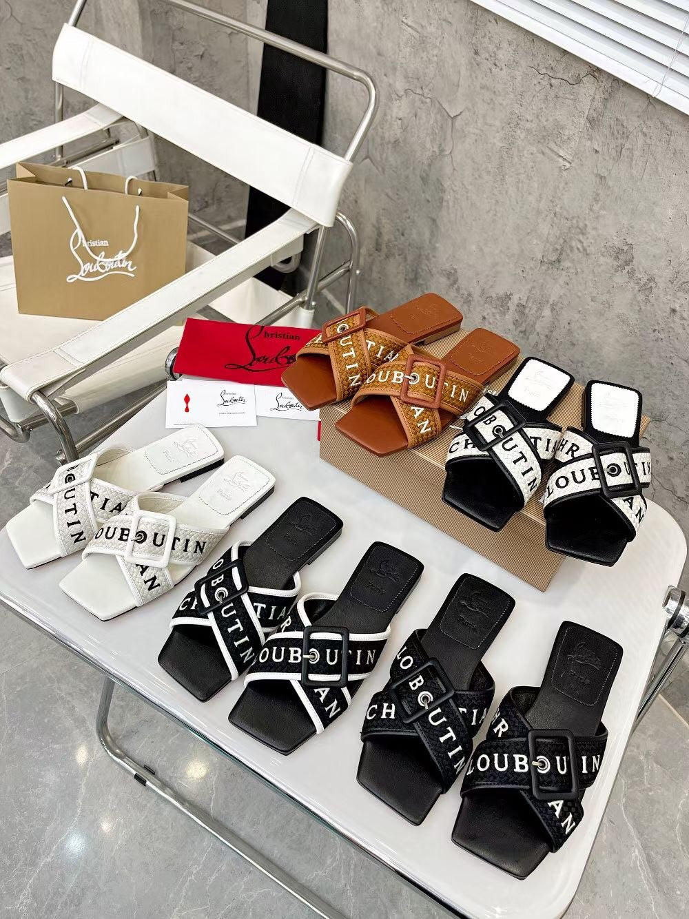 Christian Louboutin* New Sandals Multiple Color Options