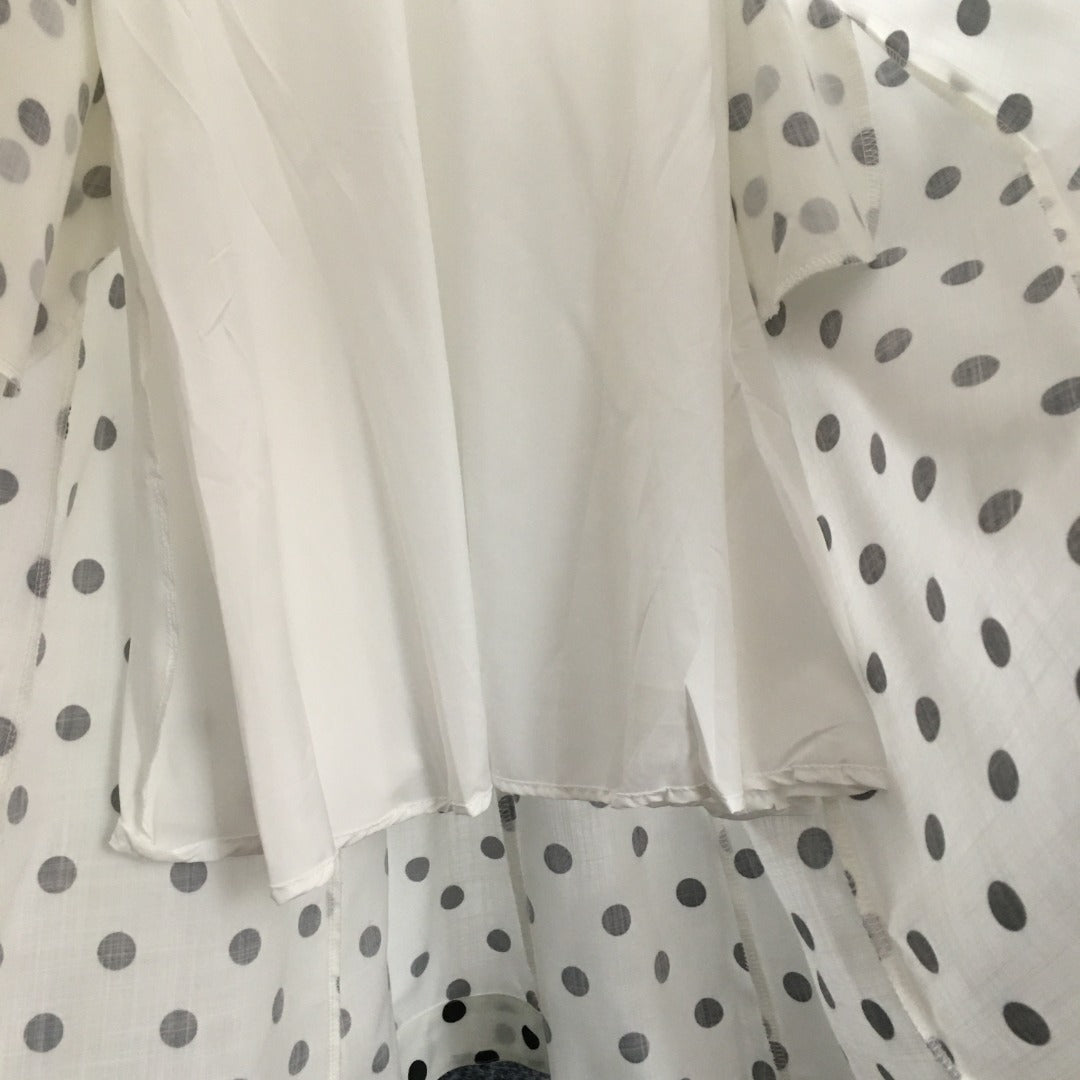 ZIM**** new suit, polka dot print suspender dress